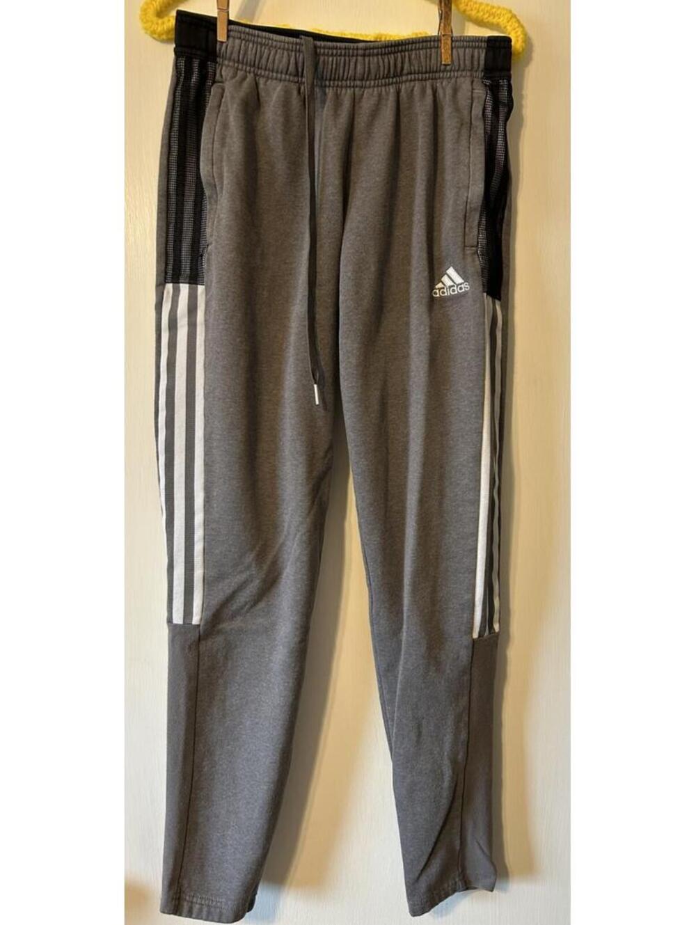 Adidas Women's Trio 21 training pants size XS - grey/white